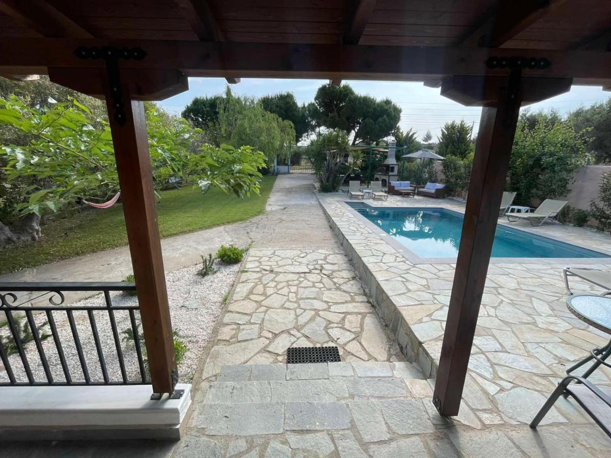 Vila Kalimera Private Pool Nea Poteidaia Exterior foto